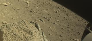 View image taken on Mars, Mars Perseverance Sol 2011: Front Right Hazard Avoidance Camera (Hazcam)