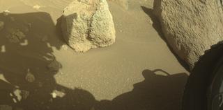 View image taken on Mars, Mars Perseverance Sol 2011: Front Right Hazard Avoidance Camera (Hazcam)