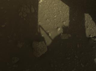 View image taken on Mars, Mars Perseverance Sol 2011: Front Right Hazard Avoidance Camera (Hazcam)