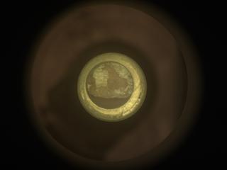 View image taken on Mars, Mars Perseverance Sol 2018: Sample Caching System Camera (CacheCam)