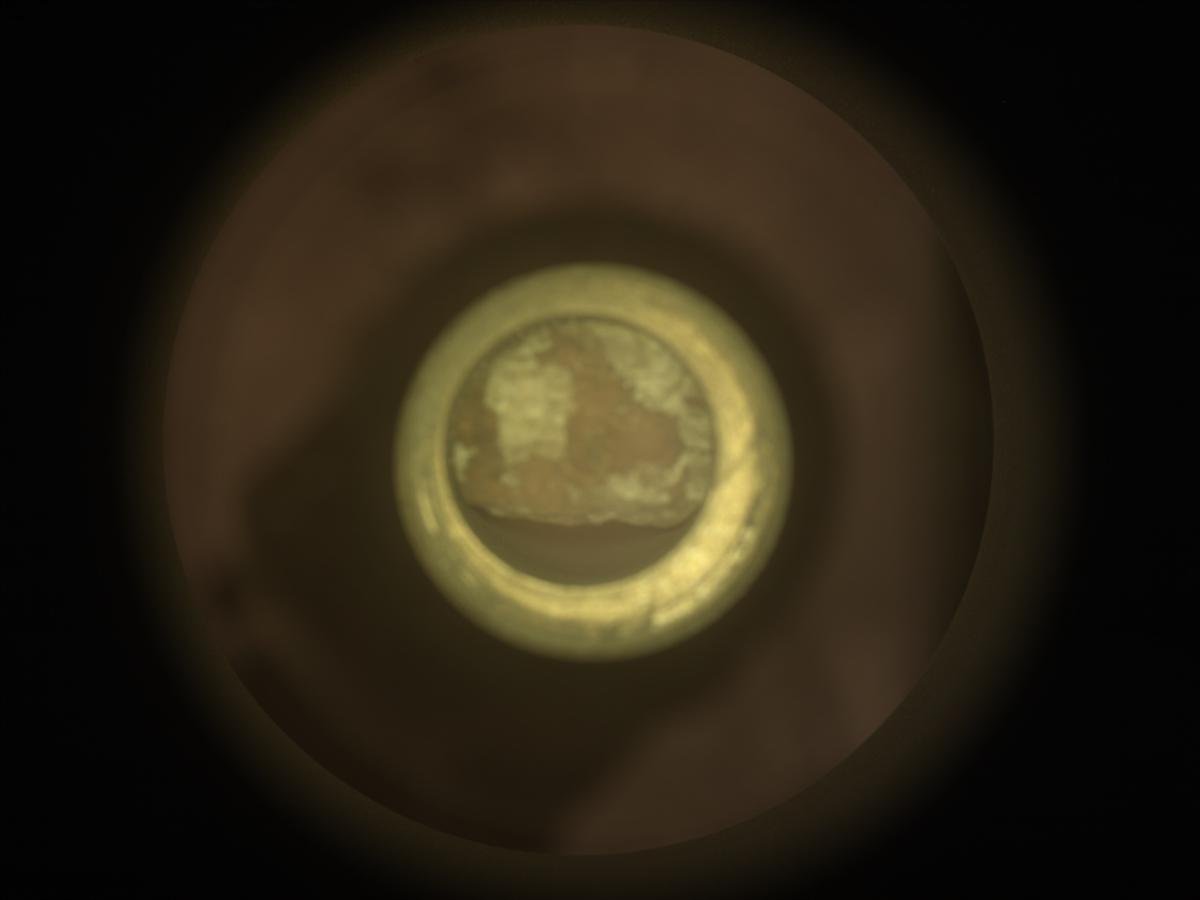 This image was taken by CACHECAM onboard NASA's Mars rover Perseverance on Sol 2018