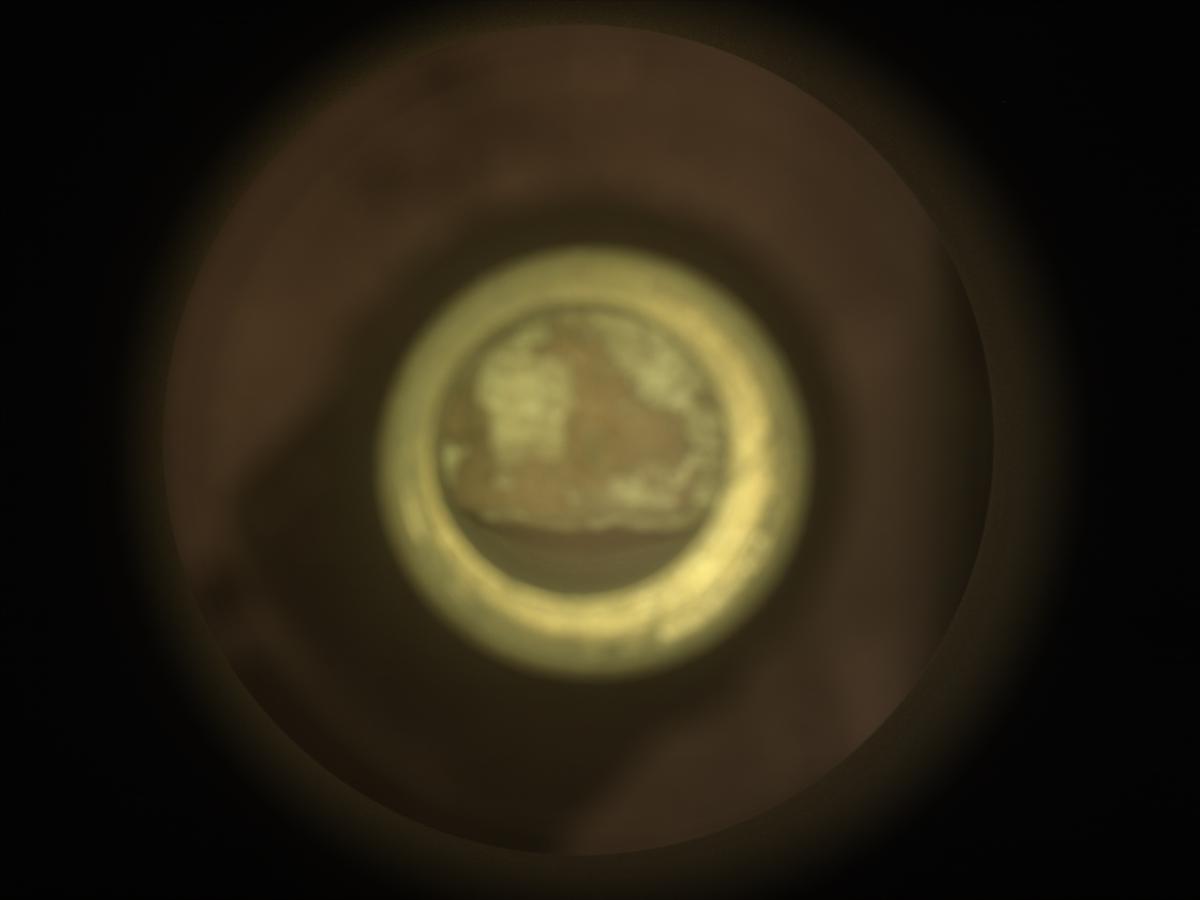 This image was taken by CACHECAM onboard NASA's Mars rover Perseverance on Sol 2018