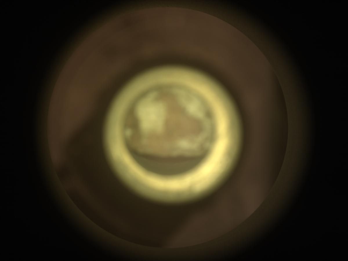 This image was taken by CACHECAM onboard NASA's Mars rover Perseverance on Sol 2018