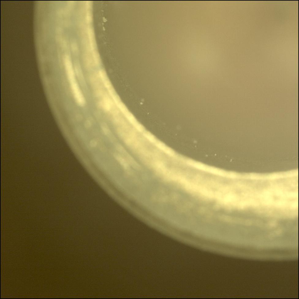 This image was taken by CACHECAM onboard NASA's Mars rover Perseverance on Sol 2018