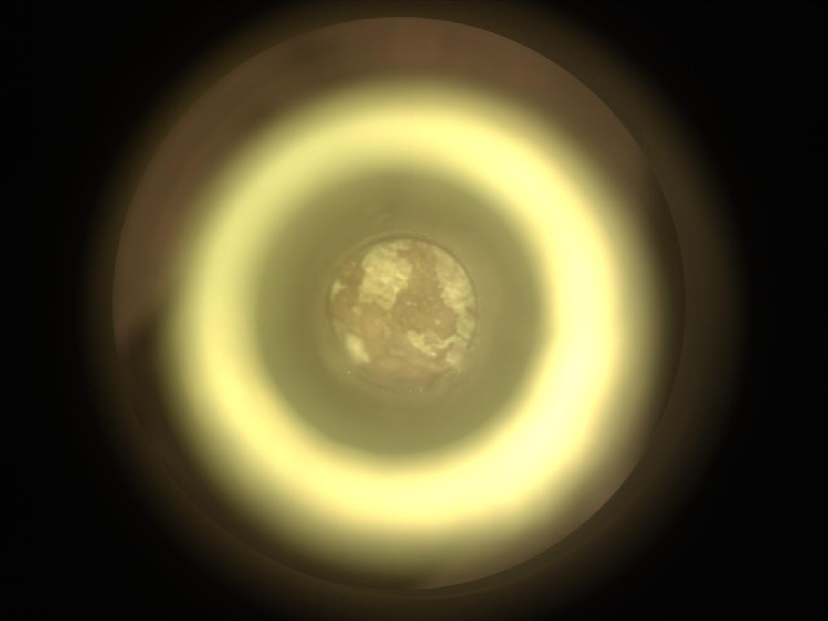 This image was taken by CACHECAM onboard NASA's Mars rover Perseverance on Sol 2018