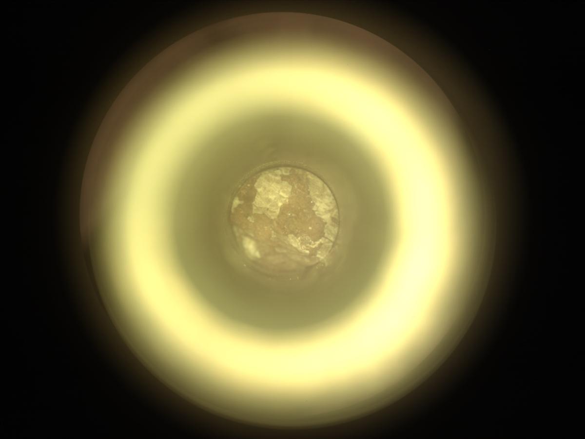 This image was taken by CACHECAM onboard NASA's Mars rover Perseverance on Sol 2018