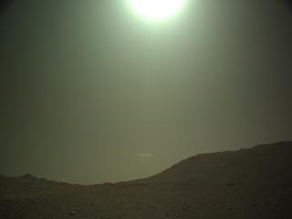 View image taken on Mars, Mars Perseverance Sol 2019: Left Navigation Camera (Navcam)