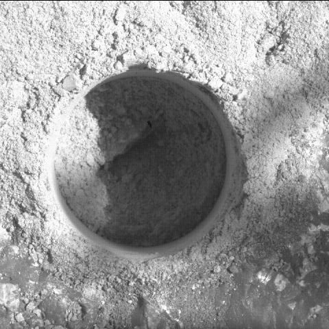 This image was taken by SHERLOC_WATSON onboard NASA's Mars rover Perseverance on Sol 2019