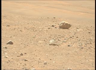 View image taken on Mars, Mars Perseverance Sol 2019: Left Mastcam-Z Camera