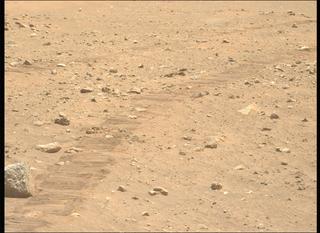 View image taken on Mars, Mars Perseverance Sol 2019: Left Mastcam-Z Camera