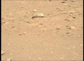 View image taken on Mars, Mars Perseverance Sol 2019: Left Mastcam-Z Camera