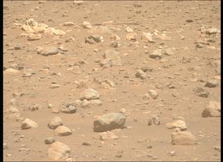 View image taken on Mars, Mars Perseverance Sol 2019: Right Mastcam-Z Camera