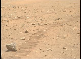 View image taken on Mars, Mars Perseverance Sol 2019: Right Mastcam-Z Camera