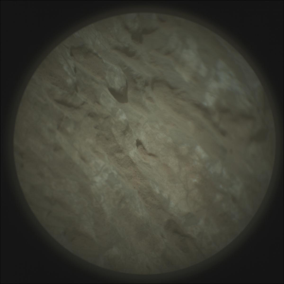 This image was taken by SUPERCAM_RMI onboard NASA's Mars rover Perseverance on Sol 2021