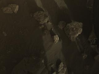 View image taken on Mars, Mars Perseverance Sol 2023: Front Left Hazard Avoidance Camera (Hazcam)