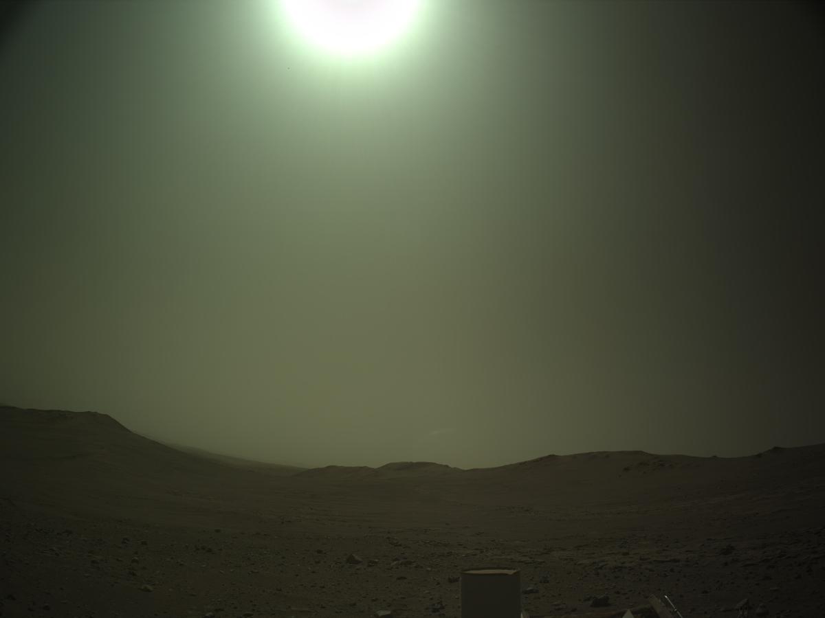 This image was taken by NAVCAM_LEFT onboard NASA's Mars rover Perseverance on Sol 2023