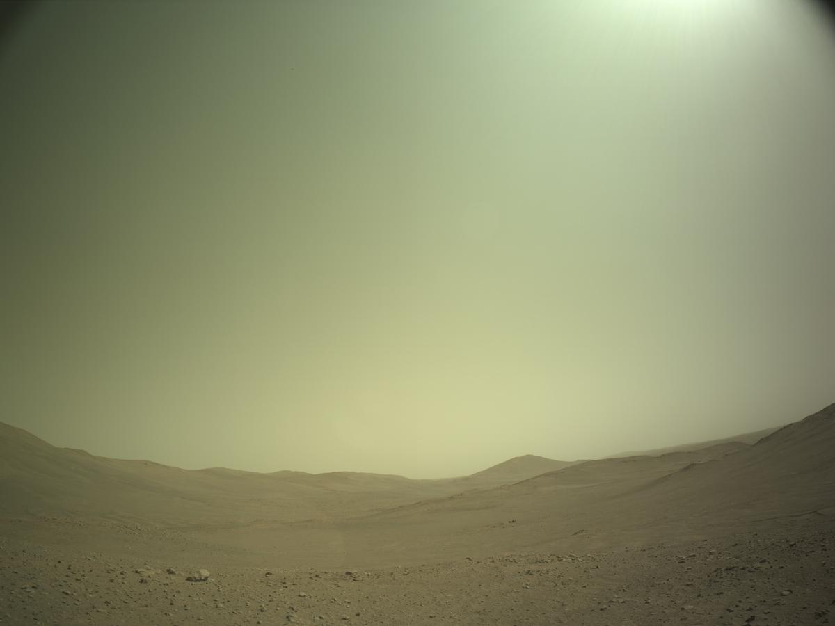 This image was taken by NAVCAM_LEFT onboard NASA's Mars rover Perseverance on Sol 2023