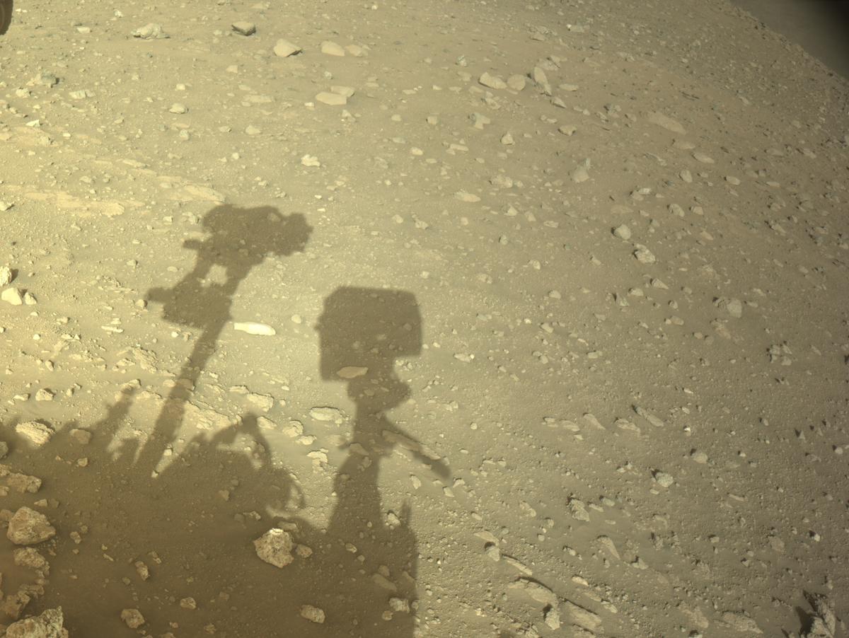 This image was taken by NAVCAM_LEFT onboard NASA's Mars rover Perseverance on Sol 2023