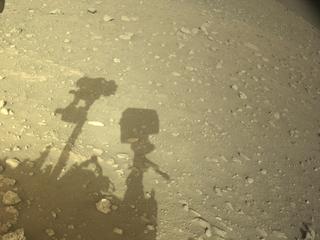 View image taken on Mars, Mars Perseverance Sol 2023: Left Navigation Camera (Navcam)