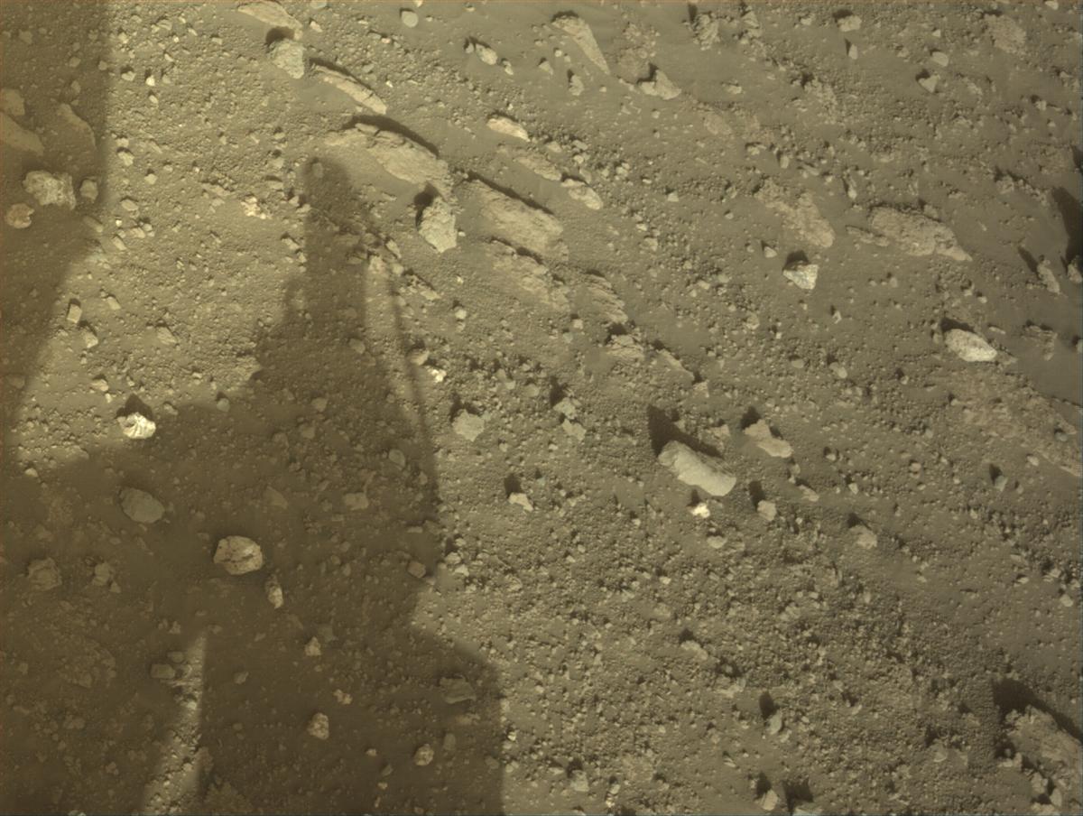 This image was taken by NAVCAM_LEFT onboard NASA's Mars rover Perseverance on Sol 2023