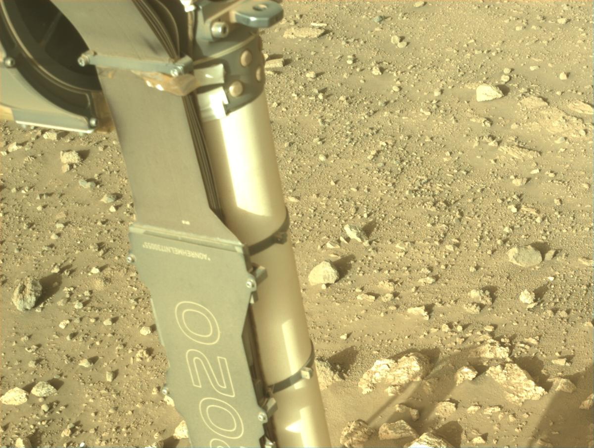 This image was taken by NAVCAM_LEFT onboard NASA's Mars rover Perseverance on Sol 2023