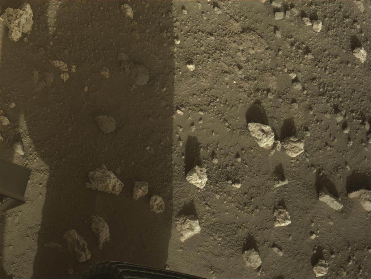 This image was taken by NAVCAM_LEFT onboard NASA's Mars rover Perseverance on Sol 2023