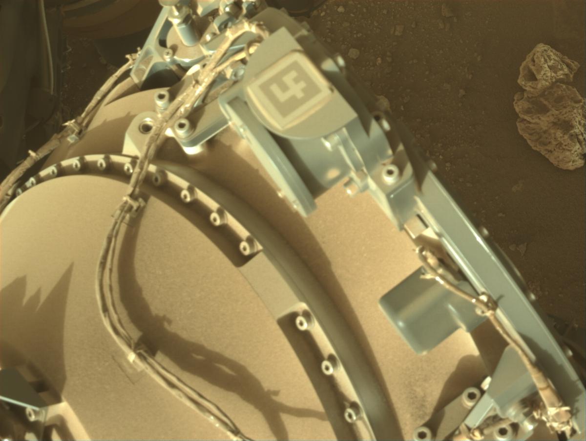This image was taken by NAVCAM_LEFT onboard NASA's Mars rover Perseverance on Sol 2023