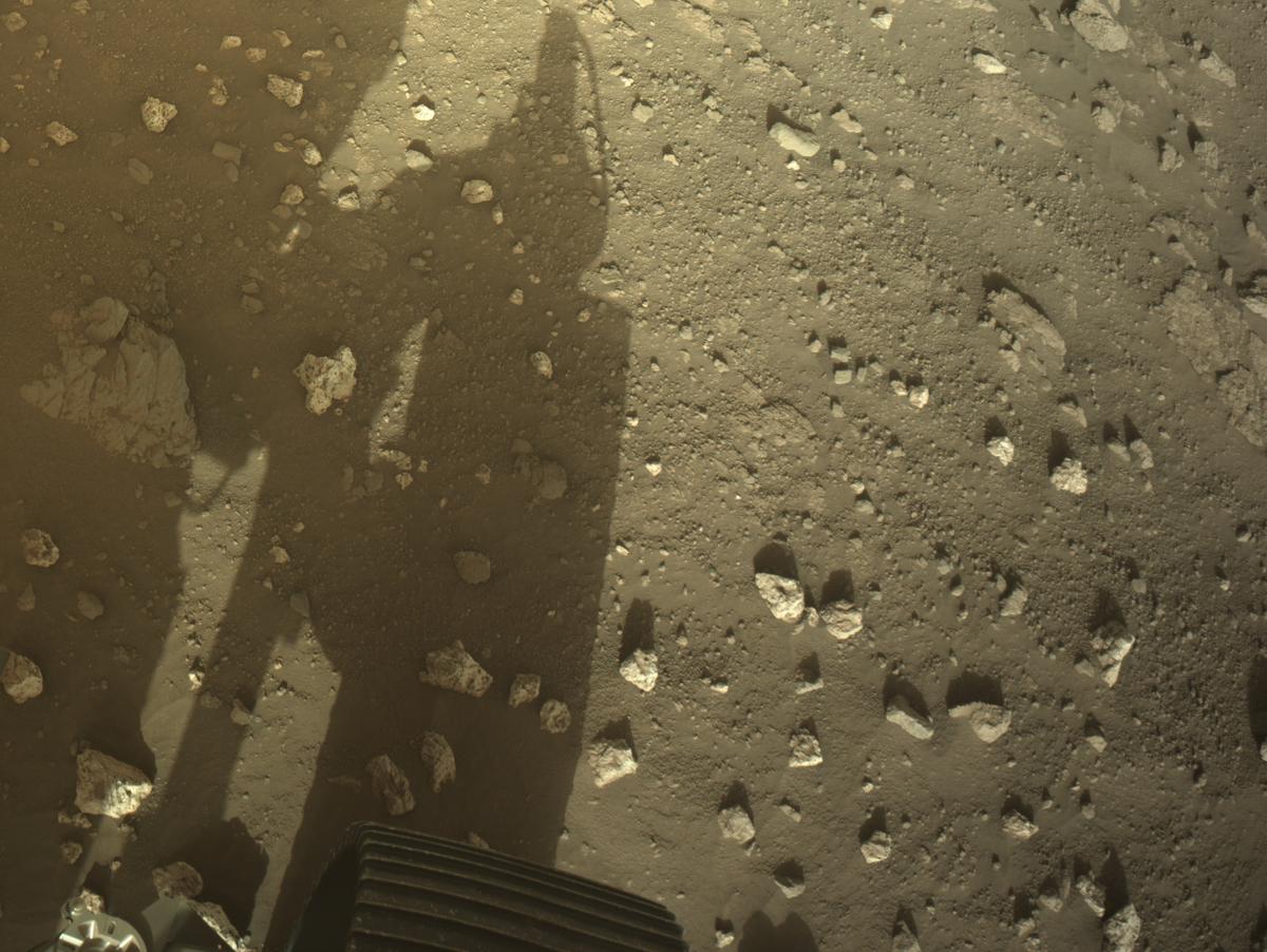 This image was taken by NAVCAM_RIGHT onboard NASA's Mars rover Perseverance on Sol 2023