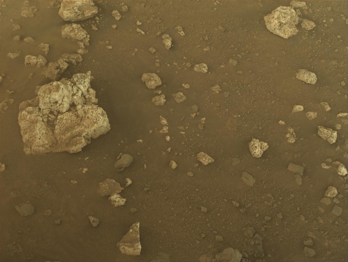 This image was taken by NAVCAM_RIGHT onboard NASA's Mars rover Perseverance on Sol 2023