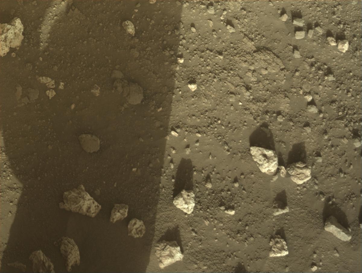 This image was taken by NAVCAM_RIGHT onboard NASA's Mars rover Perseverance on Sol 2023