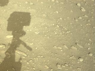 View image taken on Mars, Mars Perseverance Sol 2023: Right Navigation Camera (Navcam)