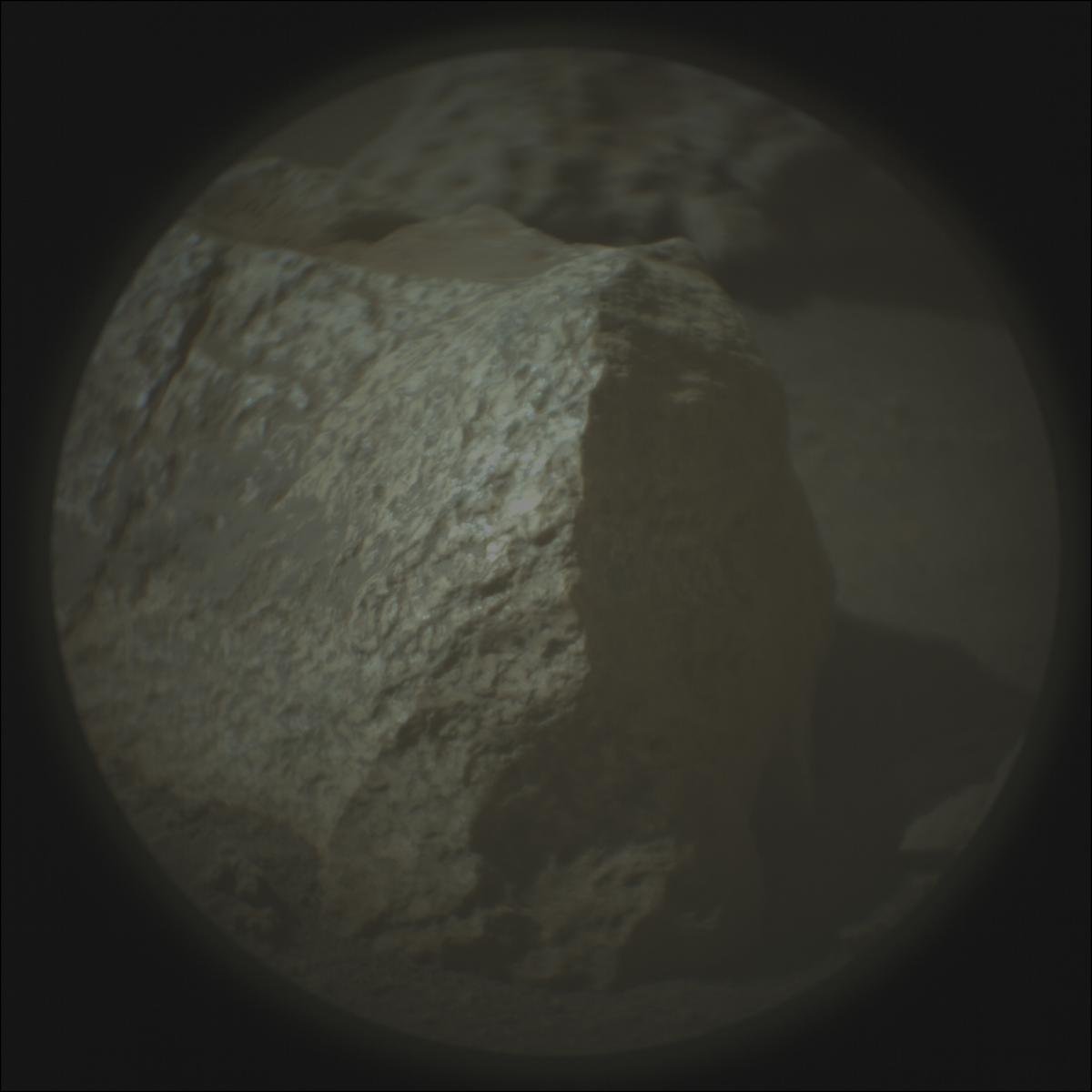 This image was taken by SUPERCAM_RMI onboard NASA's Mars rover Perseverance on Sol 2023
