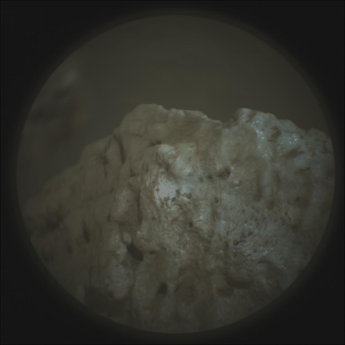 This image was taken by SUPERCAM_RMI onboard NASA's Mars rover Perseverance on Sol 2023