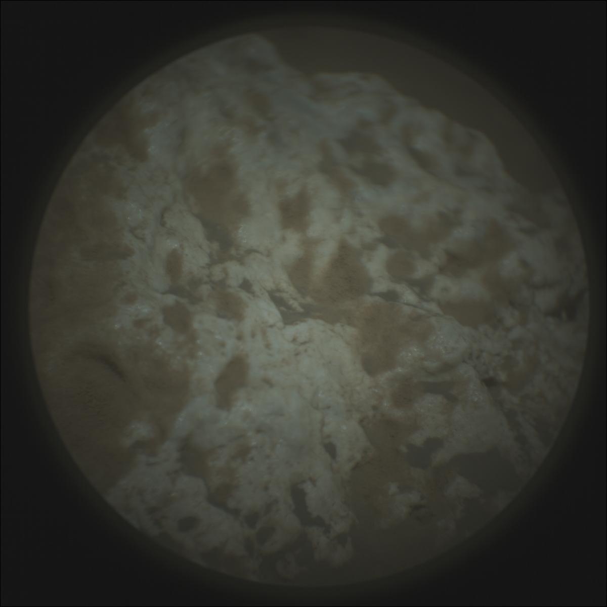 This image was taken by SUPERCAM_RMI onboard NASA's Mars rover Perseverance on Sol 2023