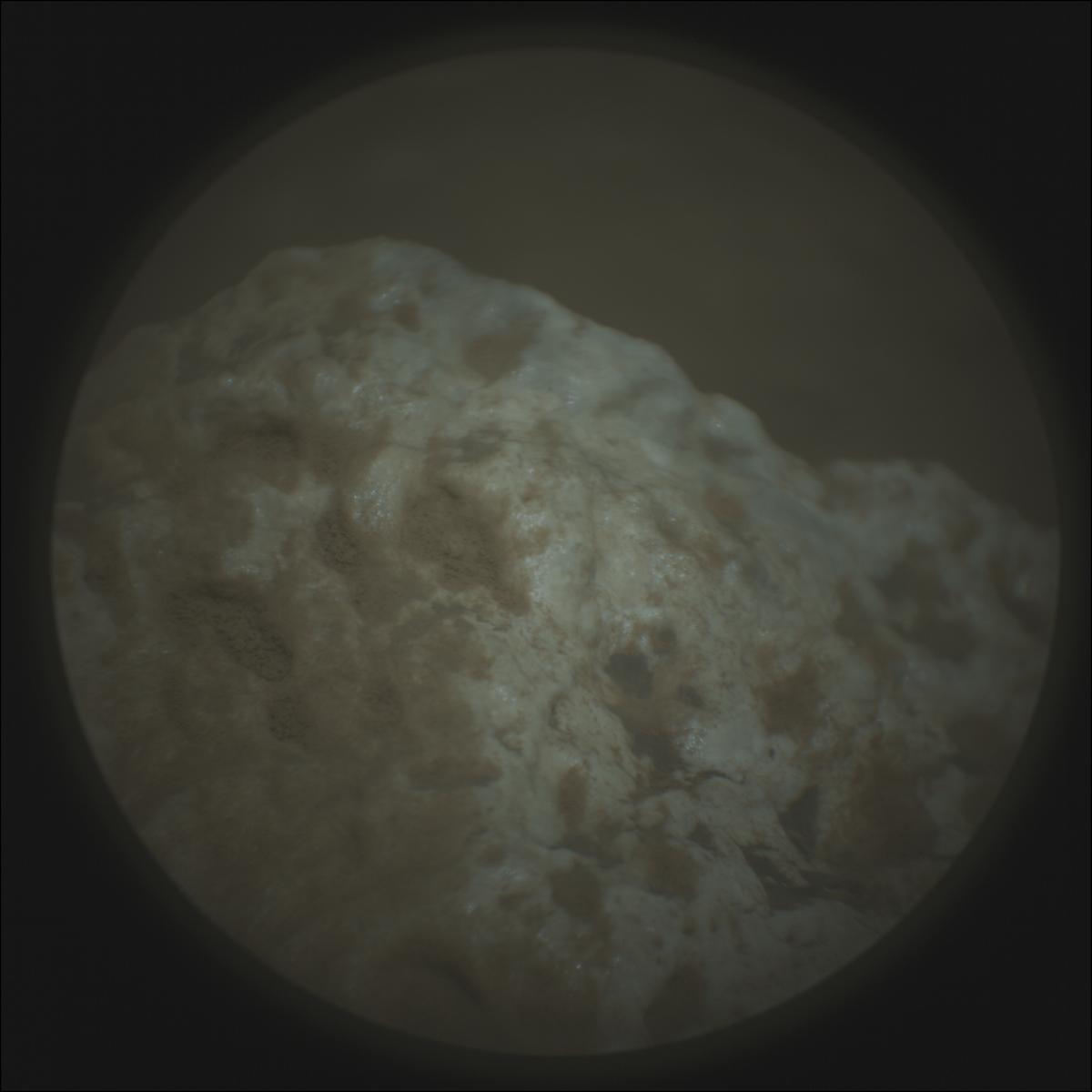 This image was taken by SUPERCAM_RMI onboard NASA's Mars rover Perseverance on Sol 2023