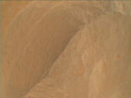 NASA's Mars rover Curiosity acquired this image using its Mars Hand Lens Imager (MAHLI) on Sol 54