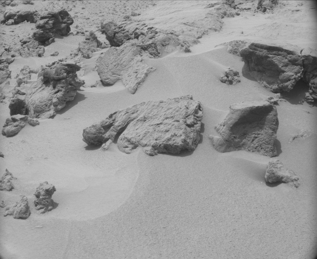 NASA's Mars rover Curiosity acquired this image using its Mast Camera (Mastcam) on Sol 66