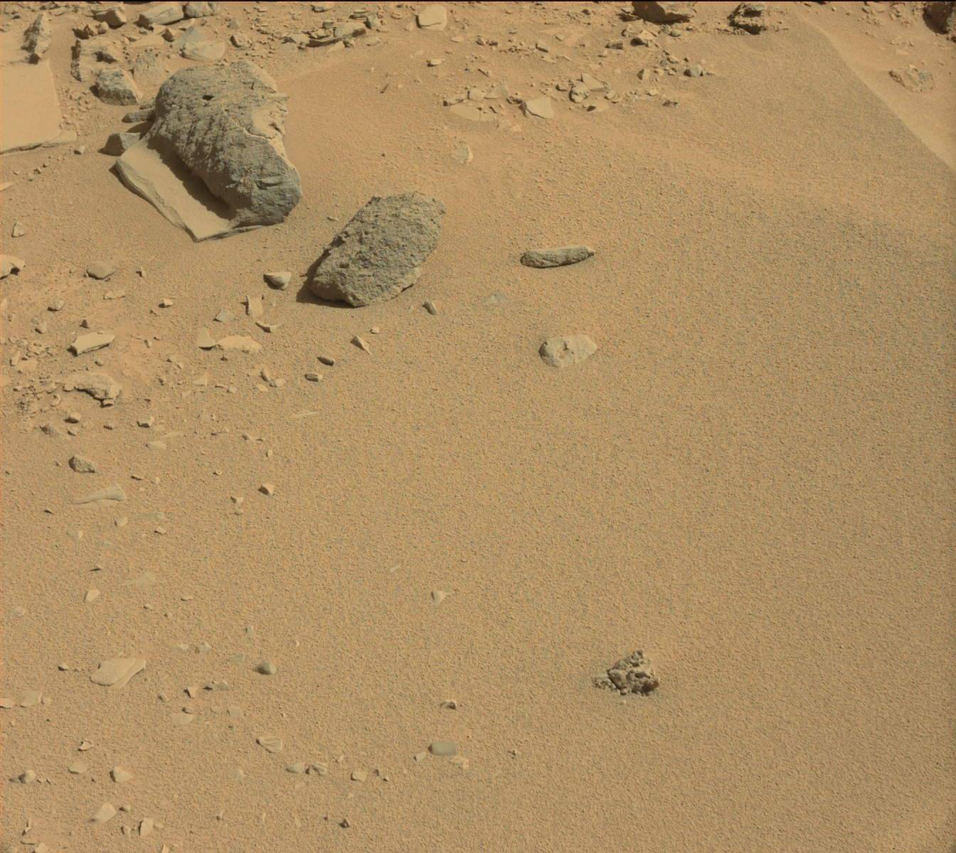 Nasa's Mars rover Curiosity acquired this image using its Mast Camera (Mastcam) on Sol 528, at drive 168, site number 26