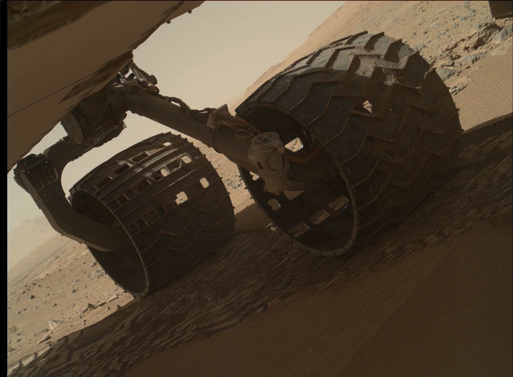 Nasa's Mars rover Curiosity acquired this image using its Mars Hand Lens Imager (MAHLI) on Sol 532, at drive 196, site number 26