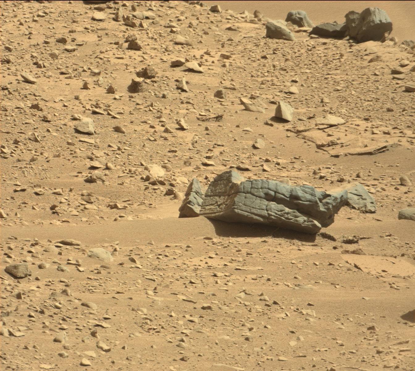Nasa's Mars rover Curiosity acquired this image using its Mast Camera (Mastcam) on Sol 533, at drive 292, site number 26
