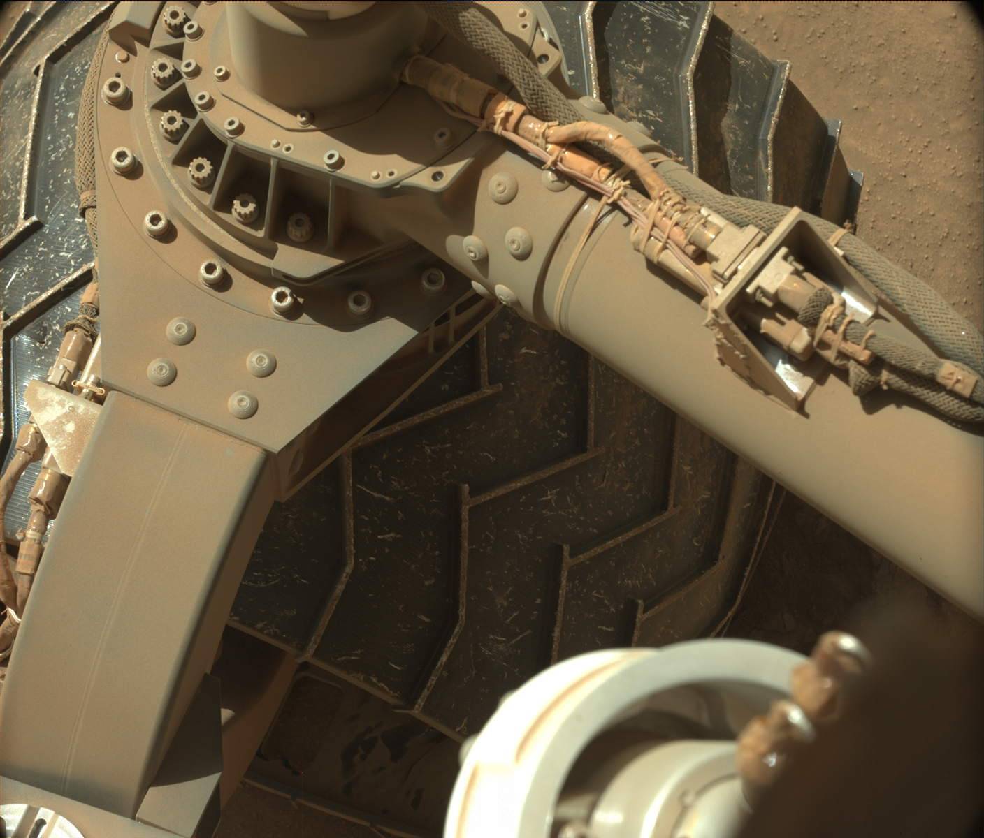 Nasa's Mars rover Curiosity acquired this image using its Mast Camera (Mastcam) on Sol 609, at drive 1256, site number 31