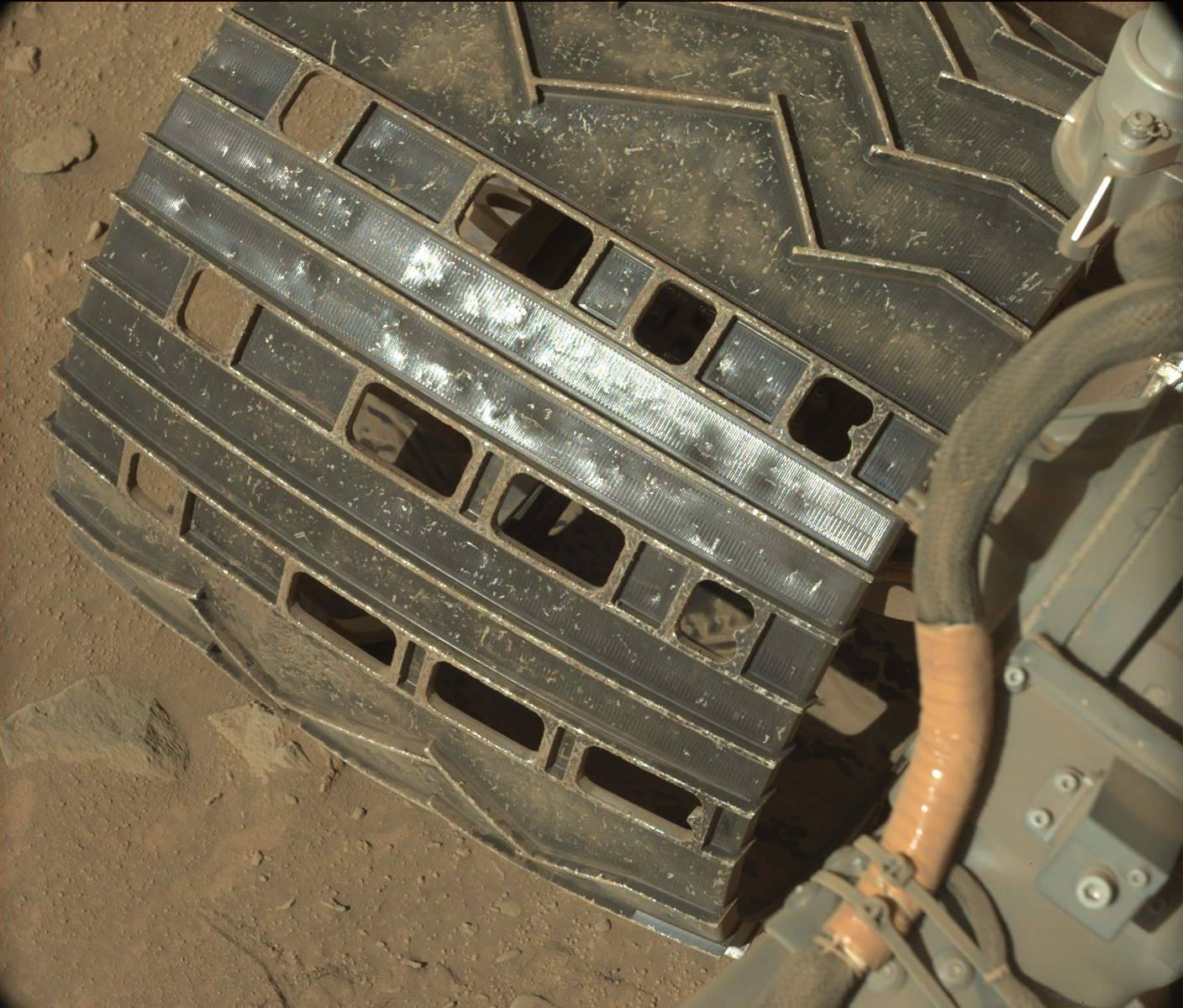 Nasa's Mars rover Curiosity acquired this image using its Mast Camera (Mastcam) on Sol 609, at drive 1256, site number 31