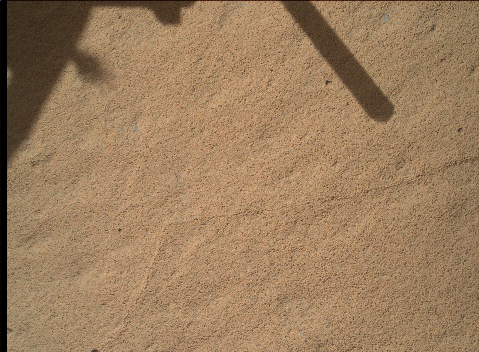 Nasa's Mars rover Curiosity acquired this image using its Mars Hand Lens Imager (MAHLI) on Sol 612, at drive 1330, site number 31
