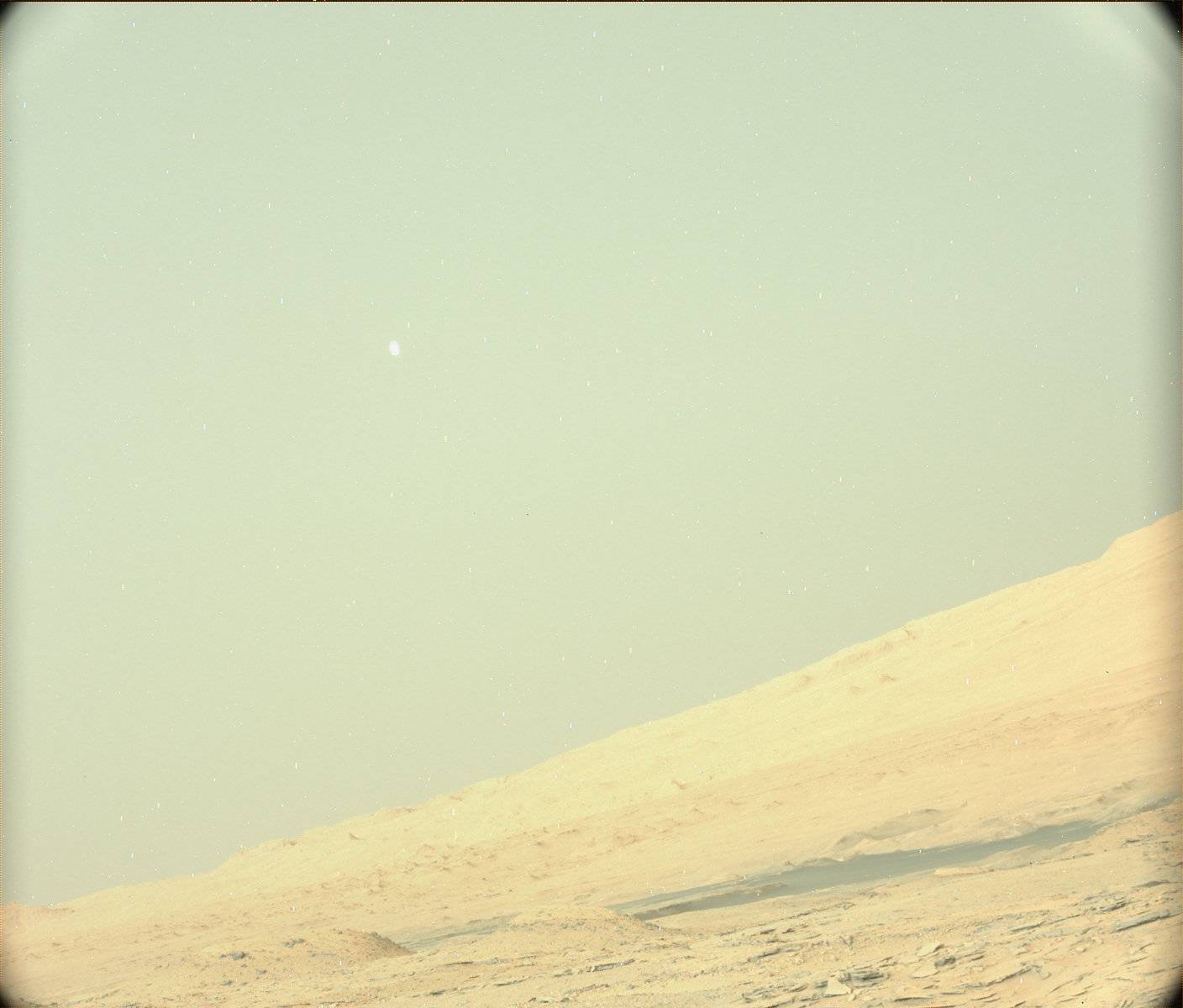 Nasa's Mars rover Curiosity acquired this image using its Mast Camera (Mastcam) on Sol 613, at drive 1330, site number 31