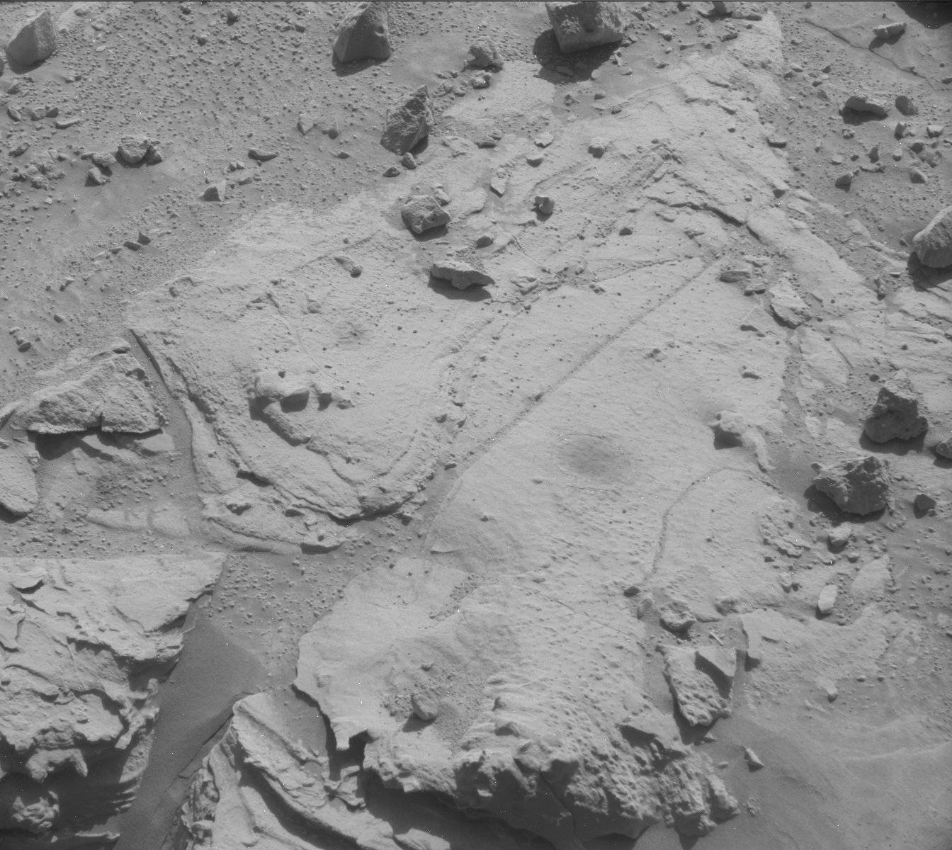 Nasa's Mars rover Curiosity acquired this image using its Mast Camera (Mastcam) on Sol 614, at drive 1330, site number 31