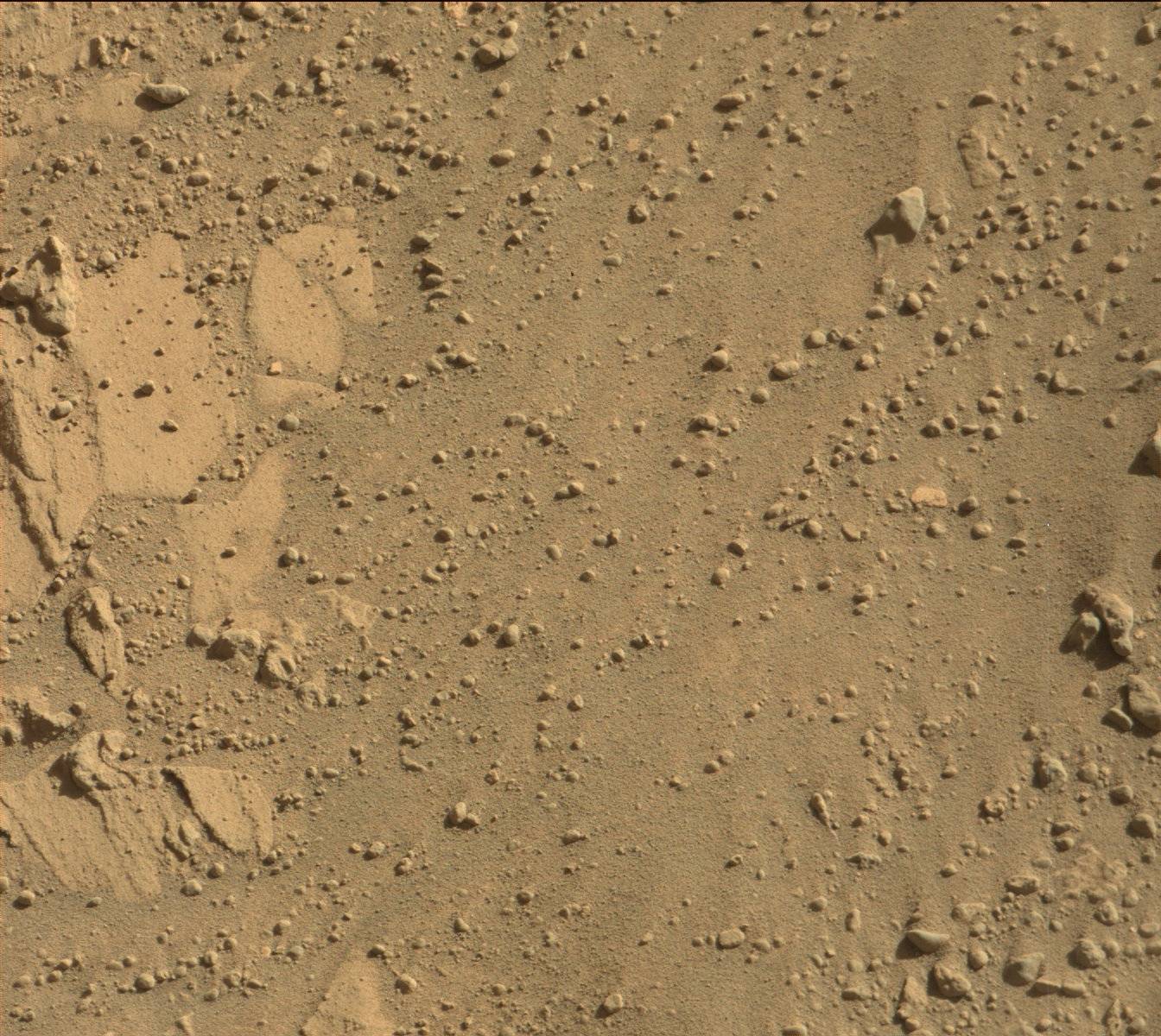 Nasa's Mars rover Curiosity acquired this image using its Mast Camera (Mastcam) on Sol 617, at drive 1330, site number 31