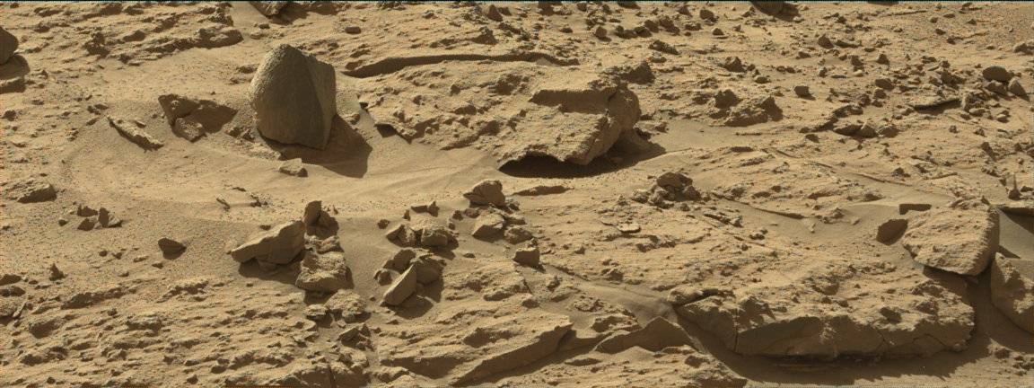 Nasa's Mars rover Curiosity acquired this image using its Mast Camera (Mastcam) on Sol 619, at drive 1330, site number 31