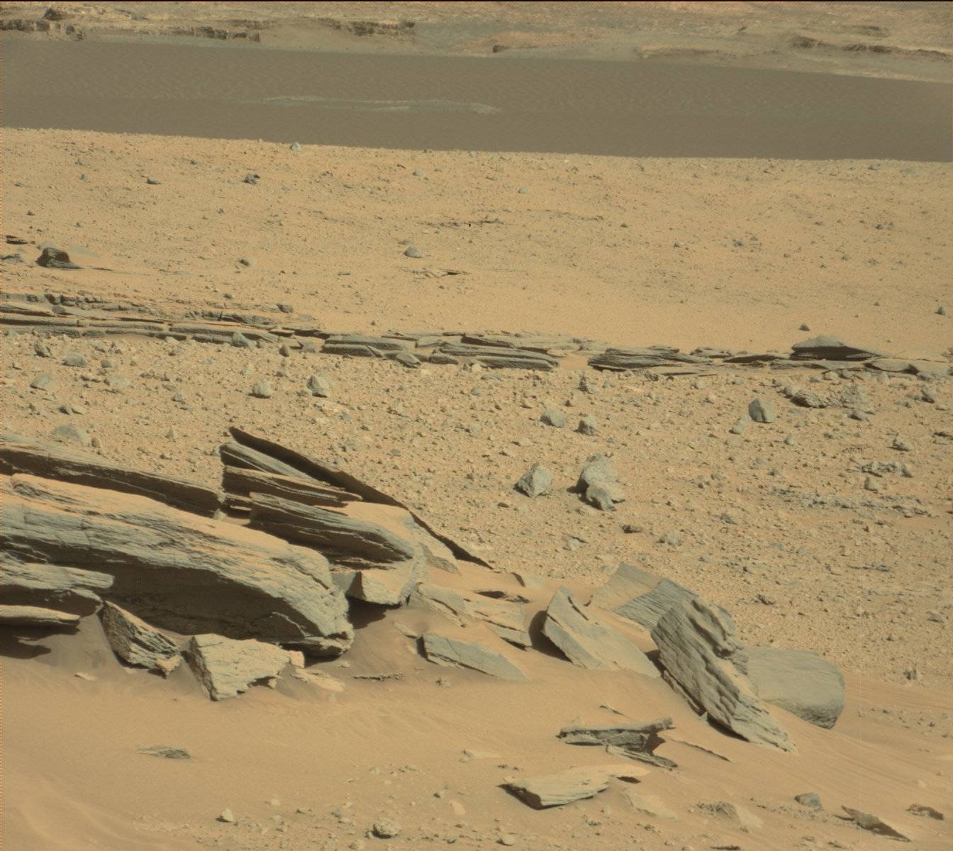 Nasa's Mars rover Curiosity acquired this image using its Mast Camera (Mastcam) on Sol 620, at drive 1330, site number 31