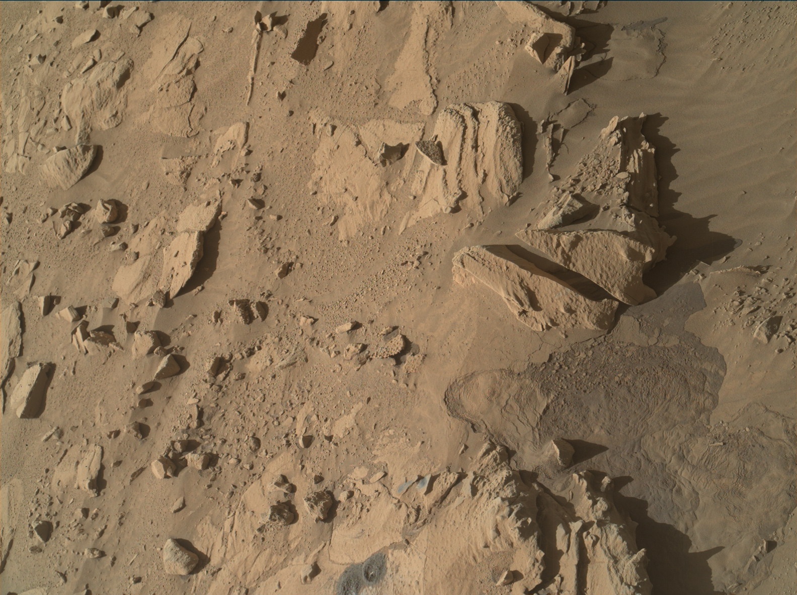 Nasa's Mars rover Curiosity acquired this image using its Mars Hand Lens Imager (MAHLI) on Sol 627, at drive 1330, site number 31