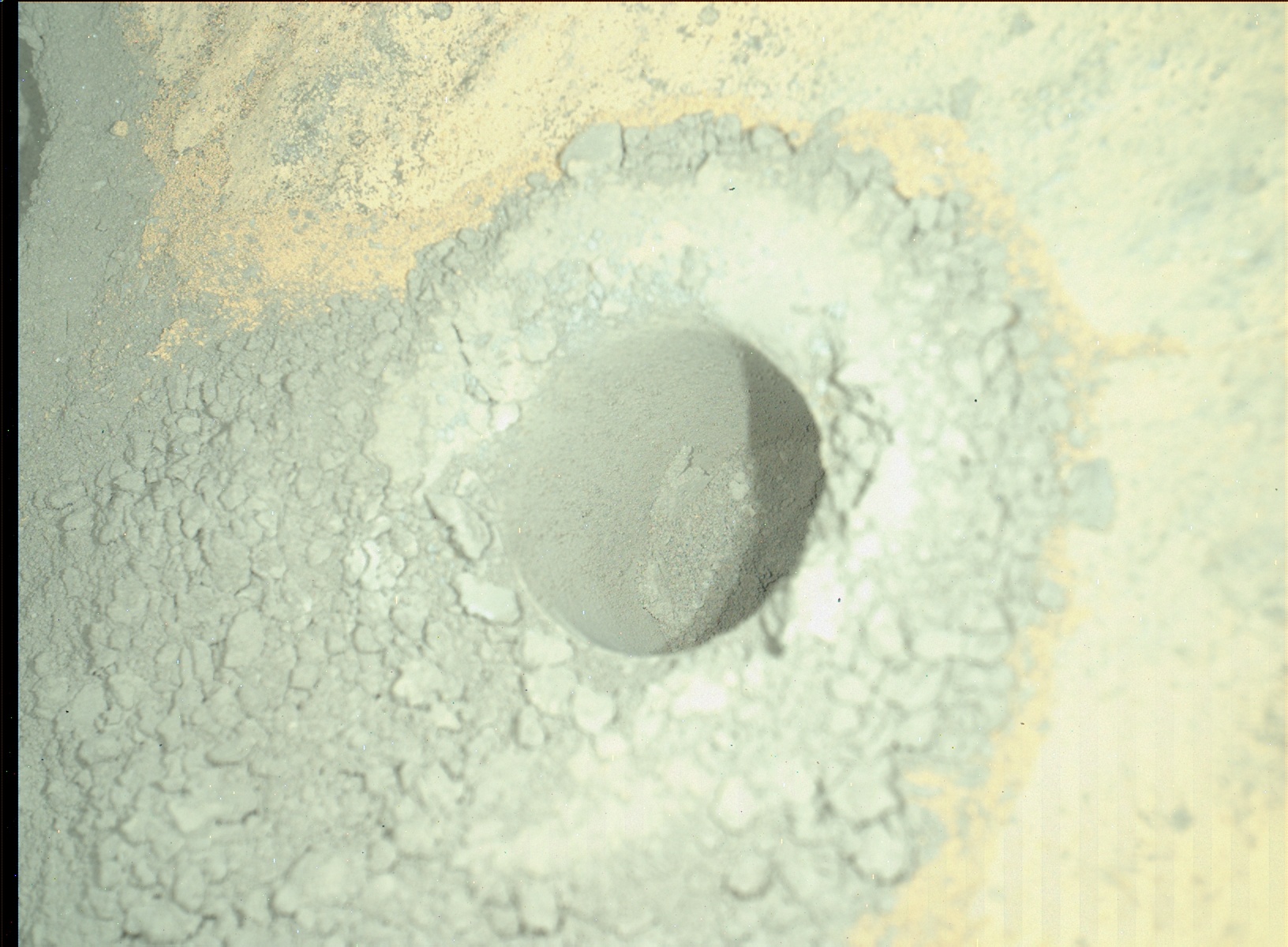 Nasa's Mars rover Curiosity acquired this image using its Mars Hand Lens Imager (MAHLI) on Sol 628, at drive 1330, site number 31